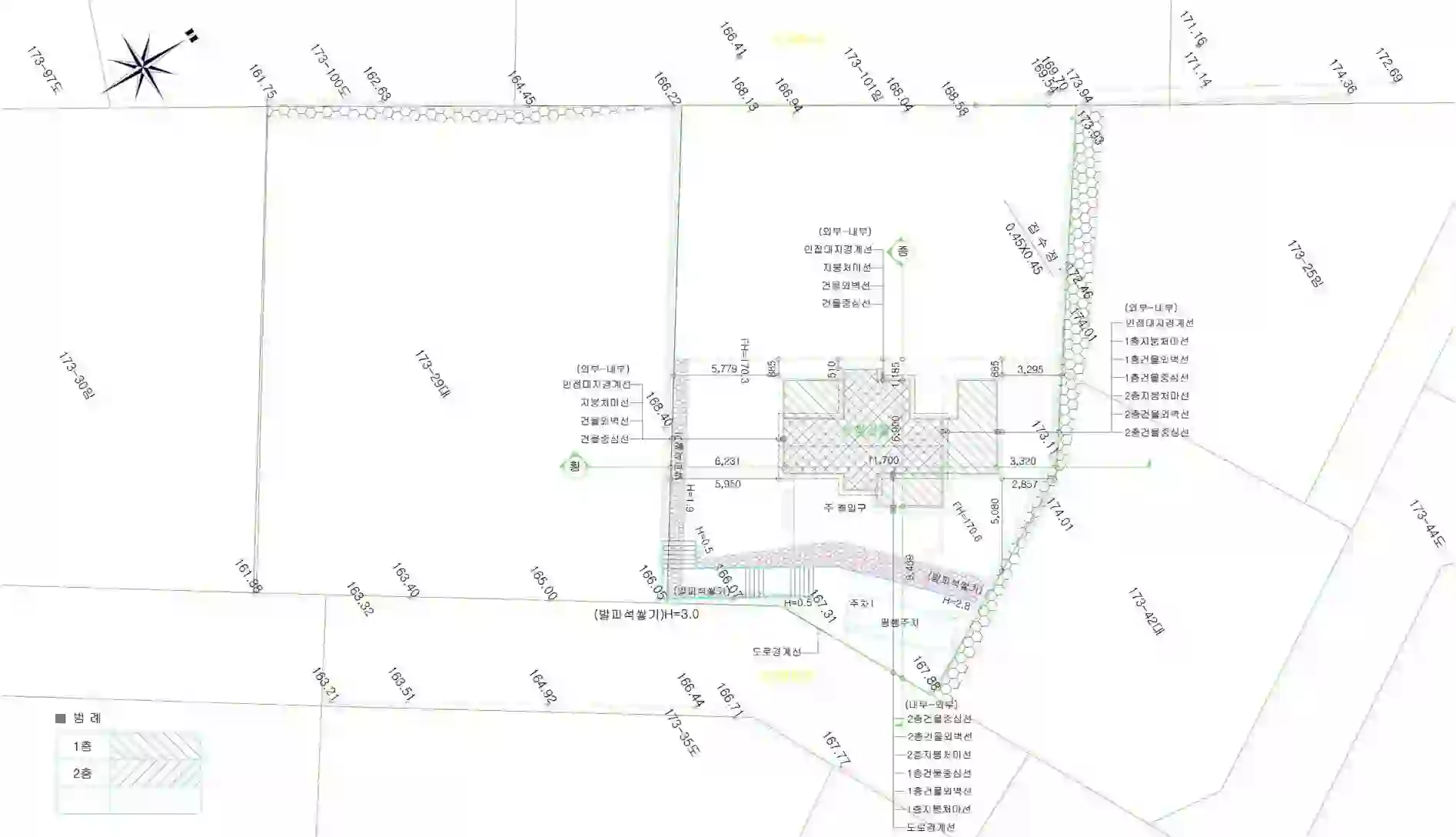 회덕동 173-132 배치도 이미지
